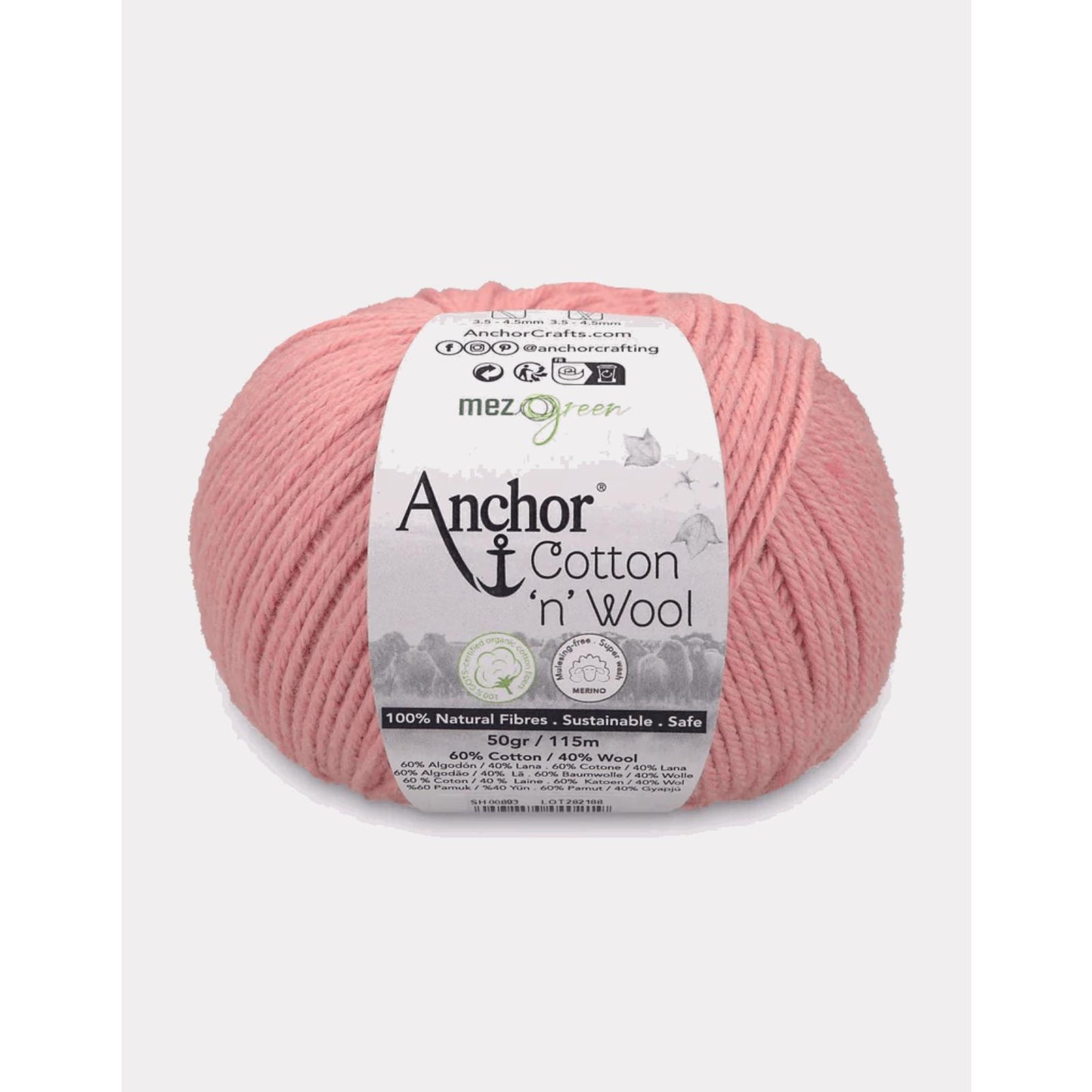 Anchor Cotton Wool ca. 115m, 50g