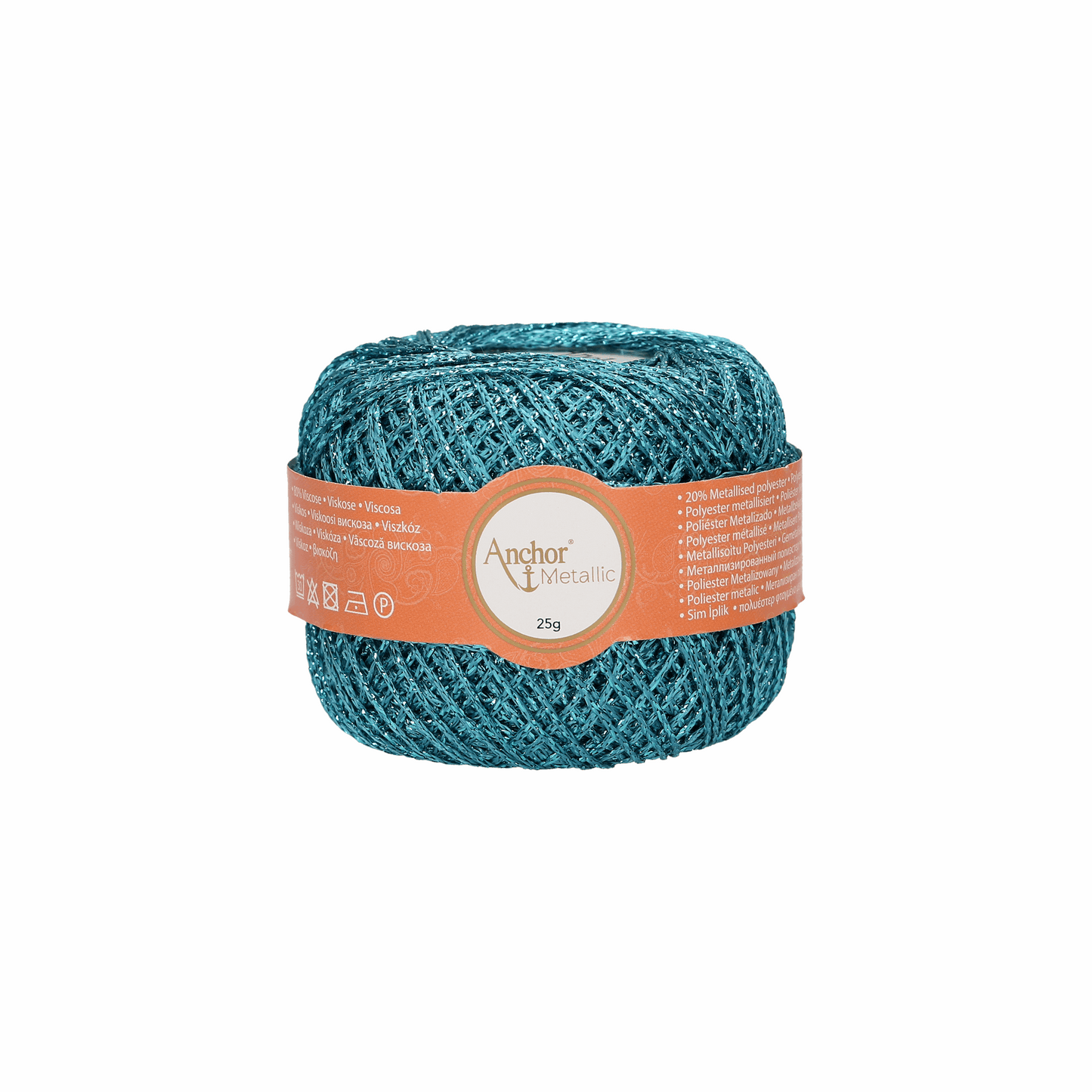 Anchor Metallic (Arista), 25g, colour 312 turquoise