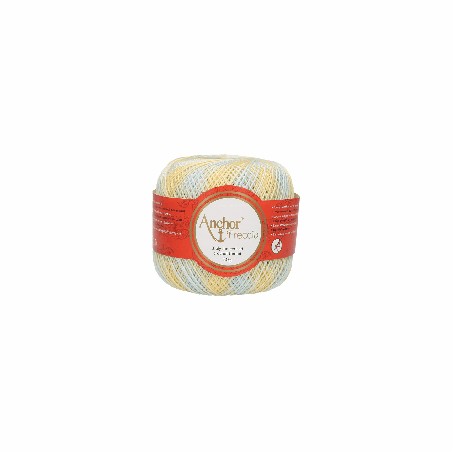 Freccia 12 crochet thread multicolour, 94787012, 50g, color 1268