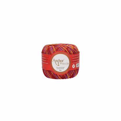 Anchor Freccia 12 Häkelgarn Multicolour, 50g (Sonderposten)