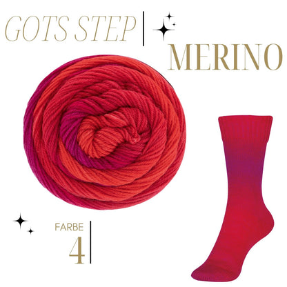 Austermann Gots Step Merino 4f 100g