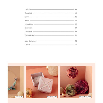 Modulare Origami: Weihnachtszauber – Faltprojekte zum Stecken & Staunen aus Papier