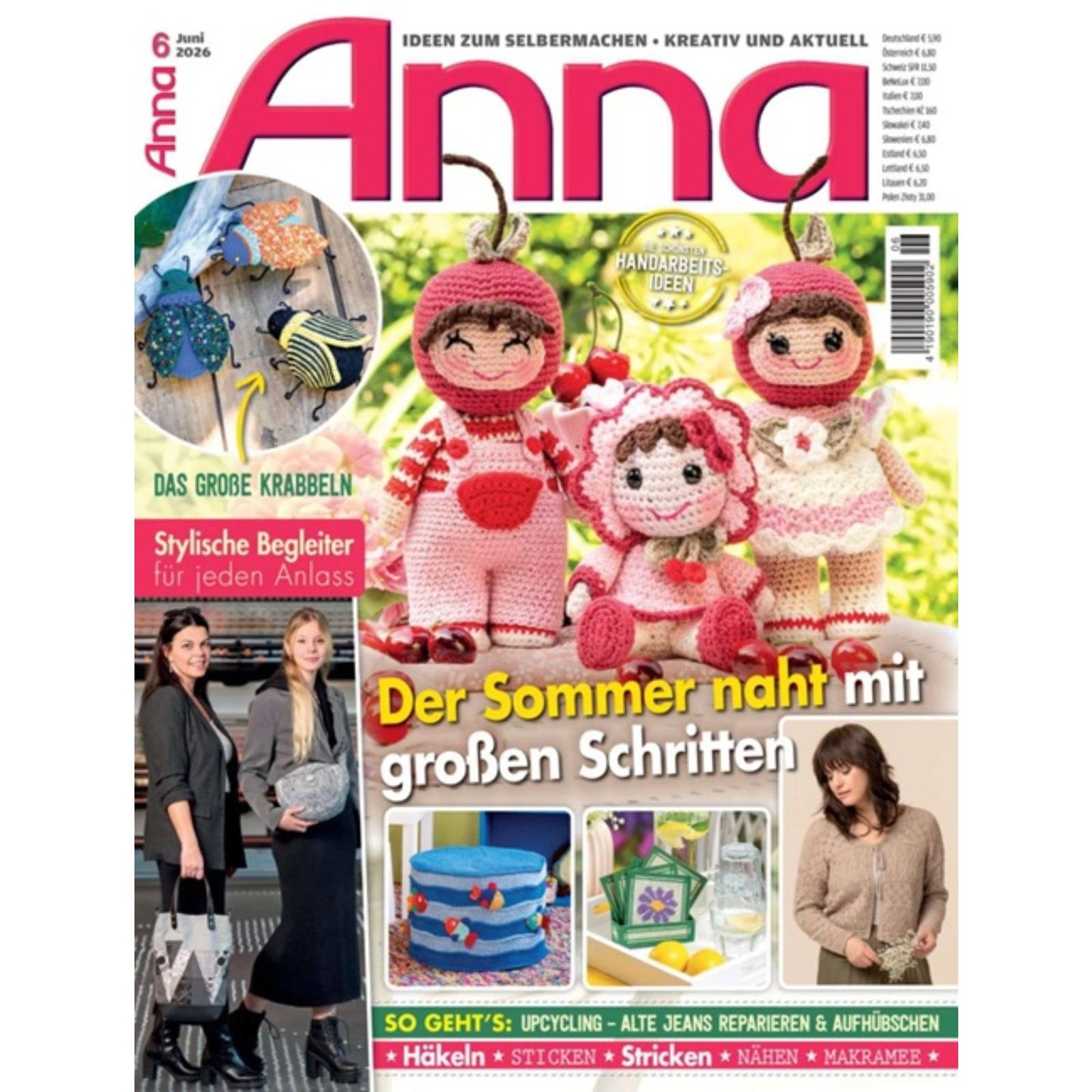 Zeitschrift Heft Anna, Ausgabe 6/Juni2026