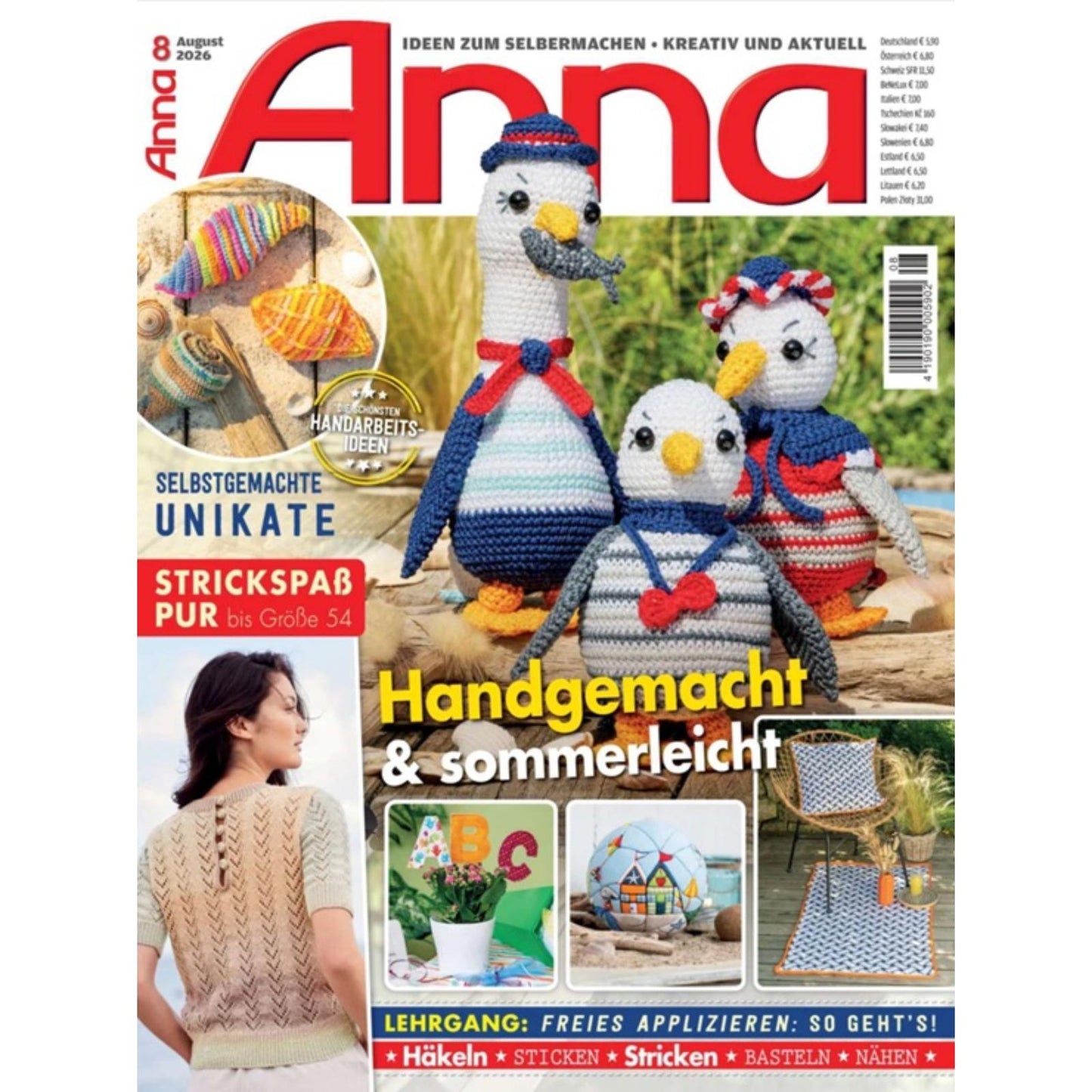 Zeitschrift Heft Anna, Ausgabe 8/August 2026