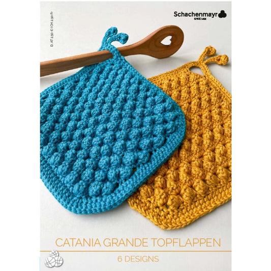 Booklet Topflappen, 6 Designs, Catania Grande, 50942