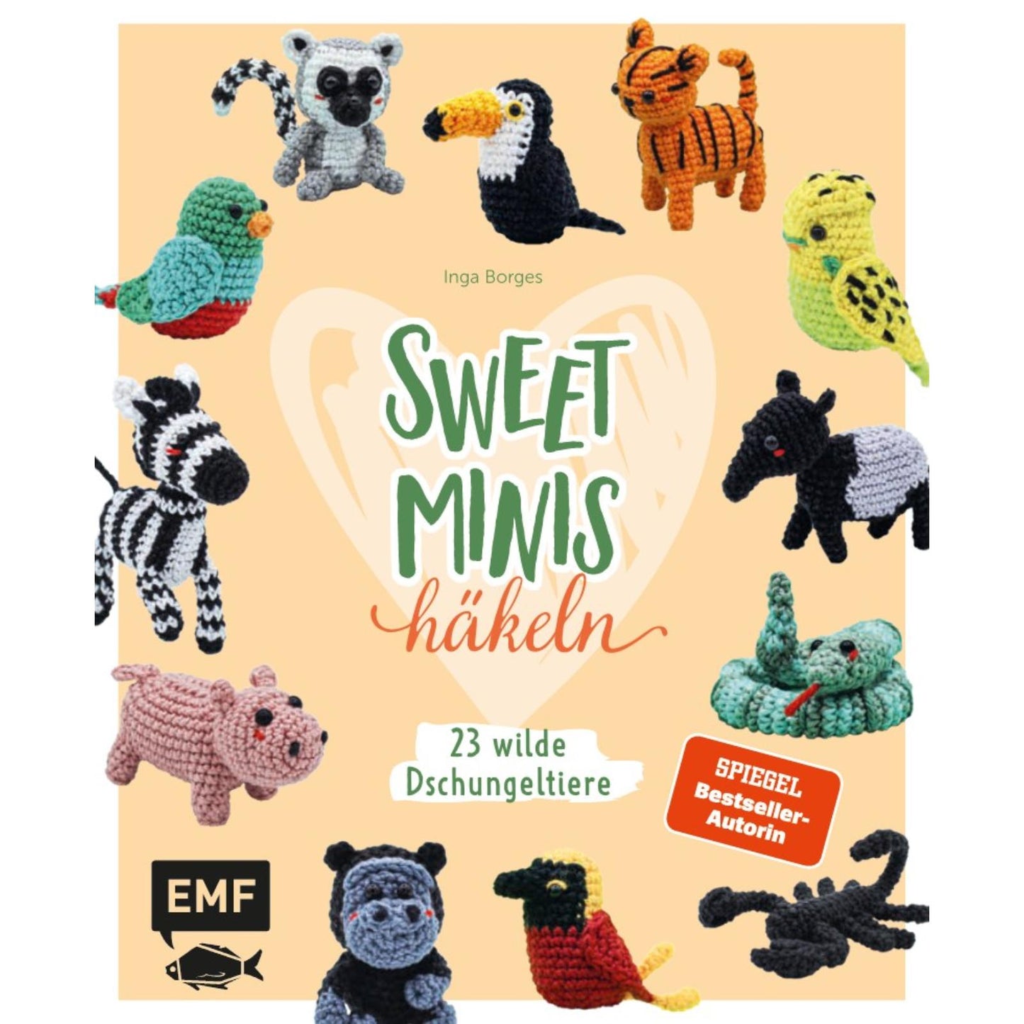 Sweet Minis häkeln – 23 wilde Dschungeltiere (DE)