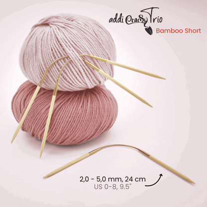 Addi CraSyTrio Bamboo Short