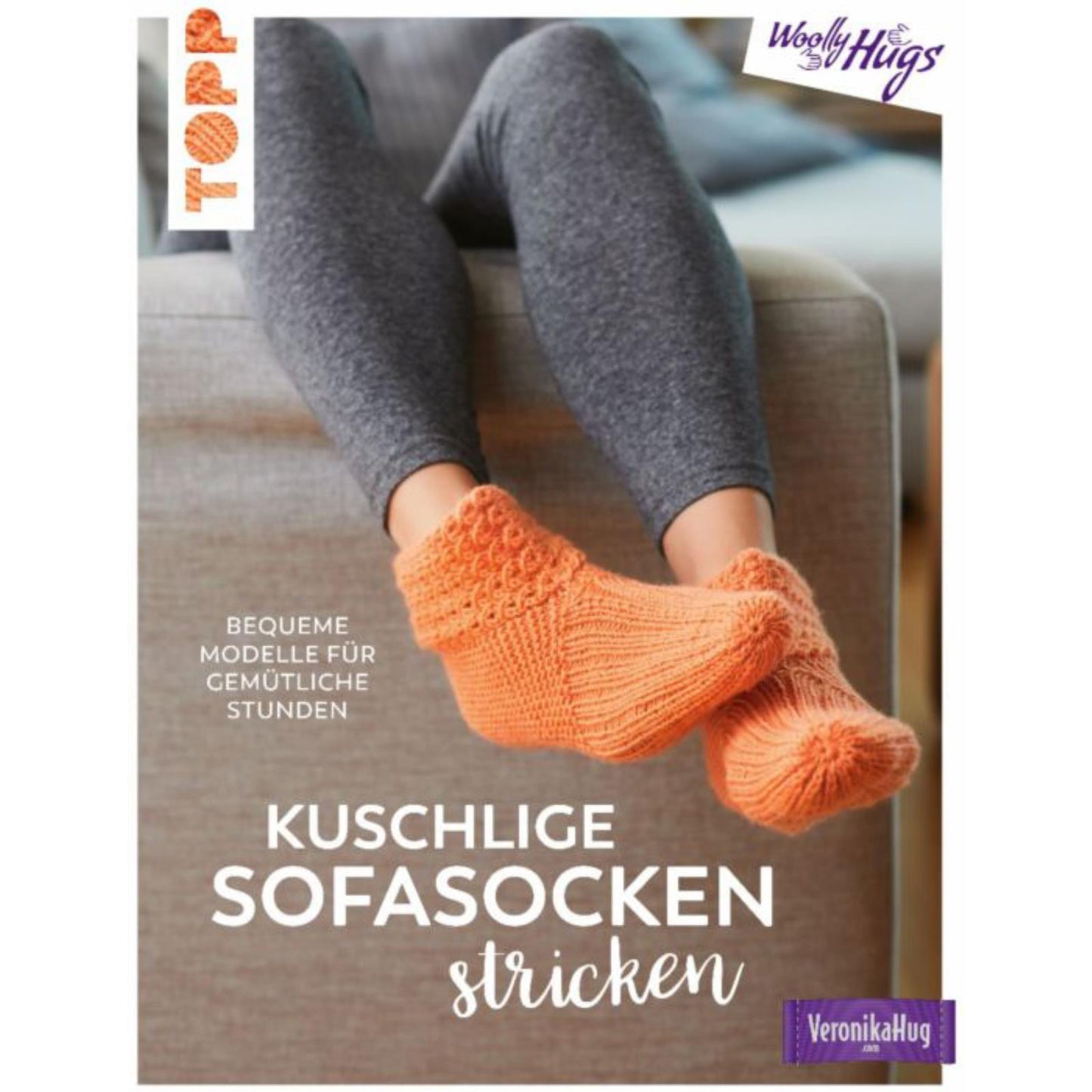 Cuddly Sofa Socks, by Veronika Hug, Softcover, 56862