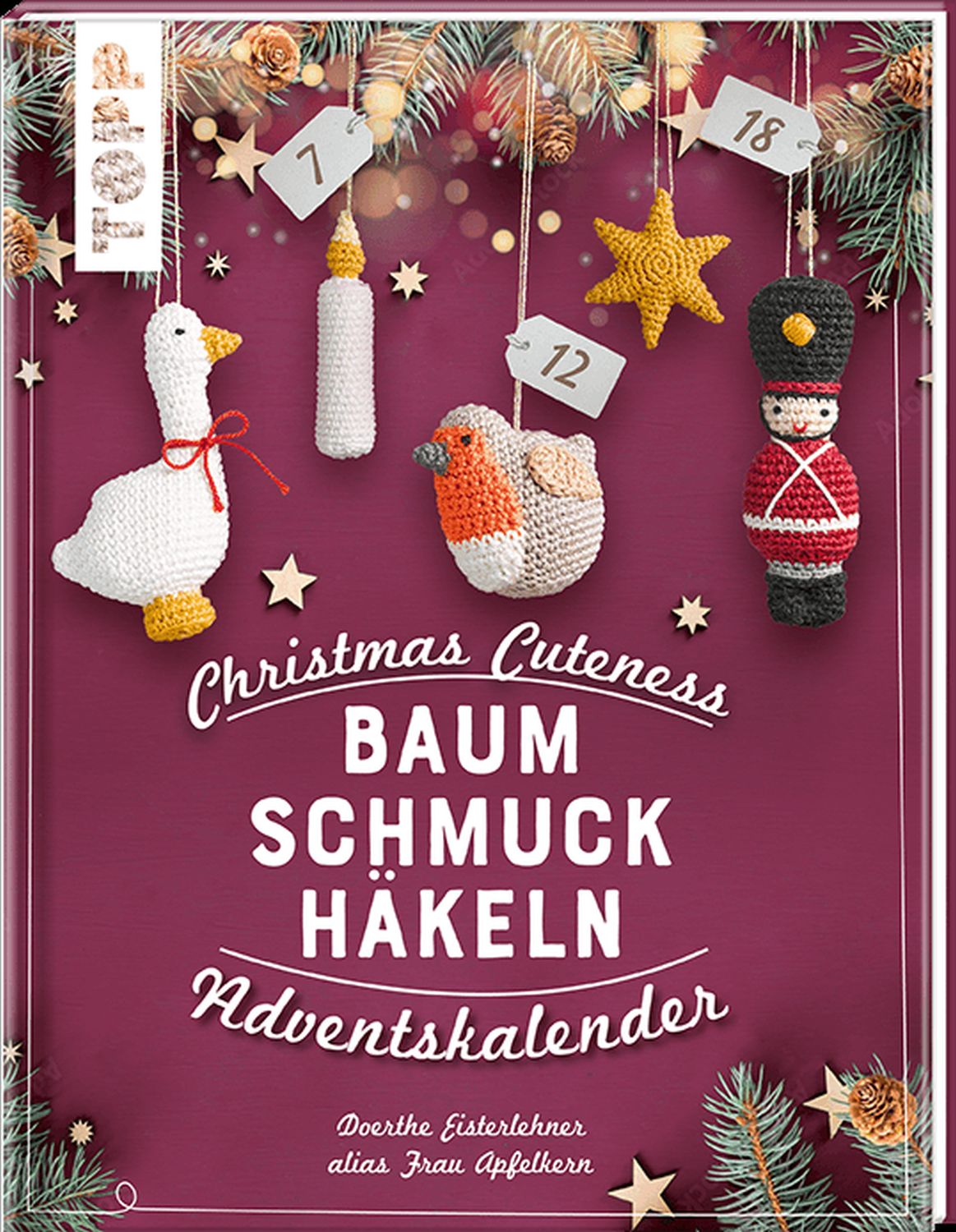 Baumschmuck häkeln - Adventskalender, 57048