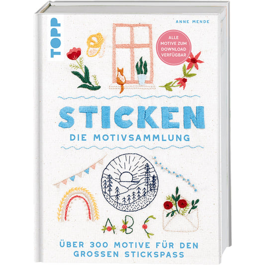 Sticken-Die Motivsammlung, Hardcover