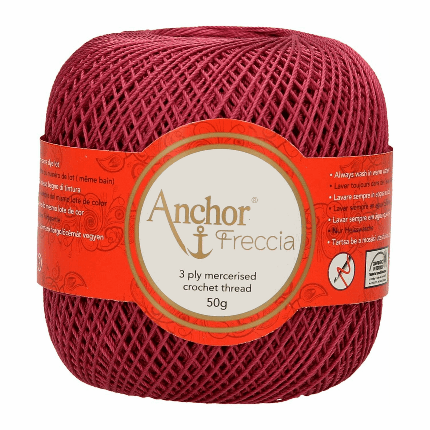 Anchor Freccia 6 Häkelgarn, 50g