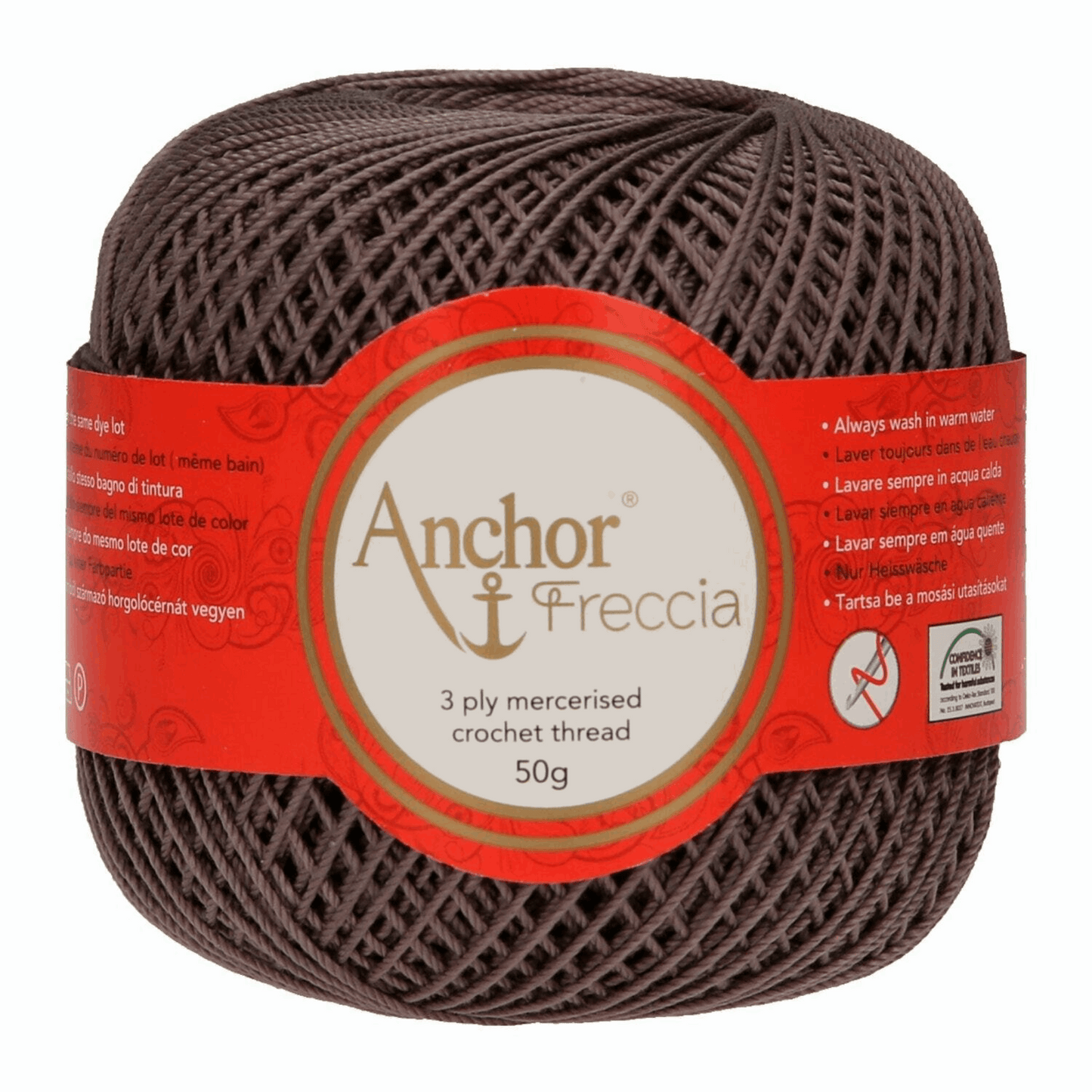 Anchor Freccia 6 Häkelgarn, 50g