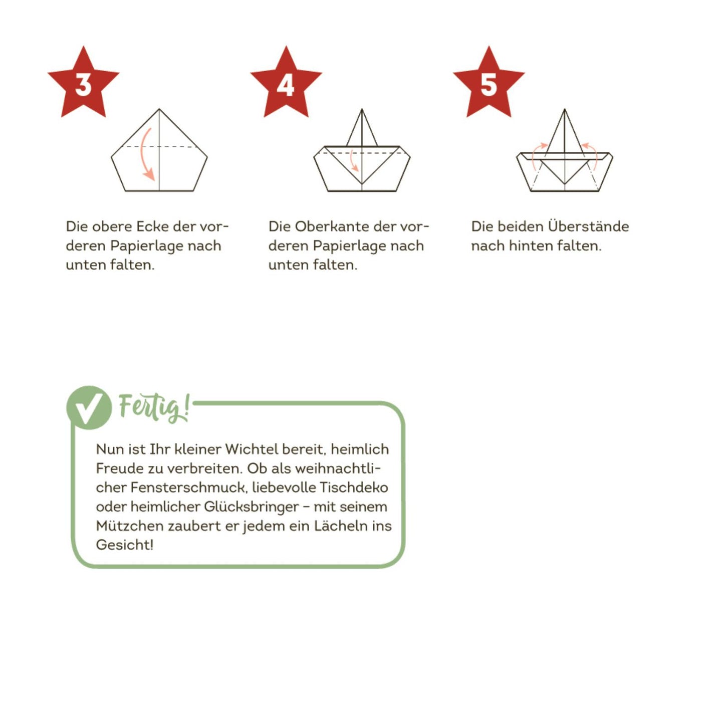 333 Origami – Wichtel-Weihnachten