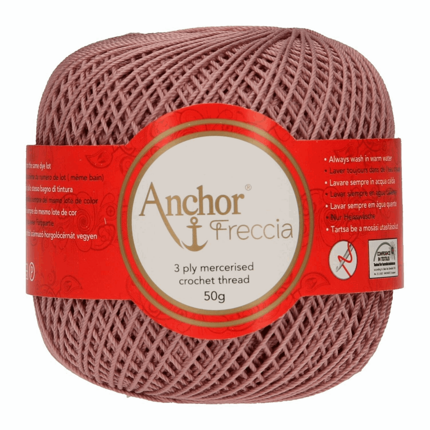 Anchor Freccia 6 Häkelgarn, 50g