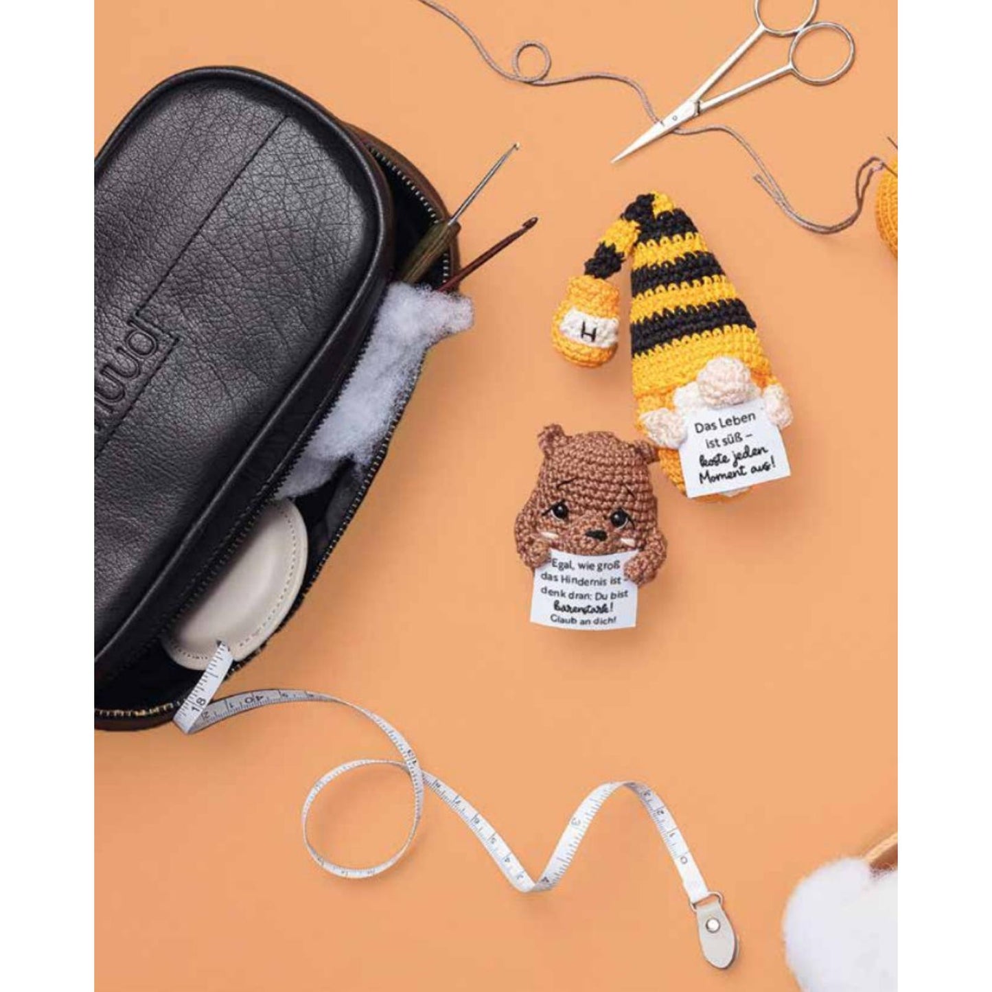 Emotional Support Wichtel-Amigurumis – Kleine Mutmacher und ihre Freunde häkeln