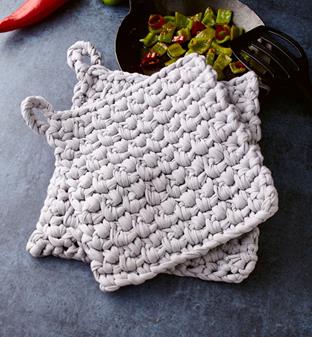 Crochet decorative potholders, 6854