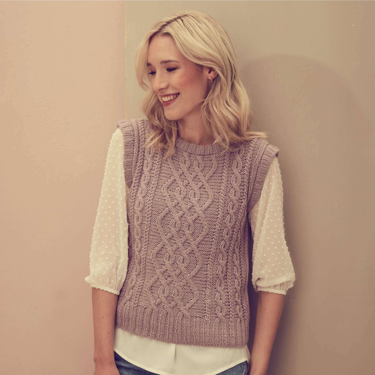 Sweater style - knit slipover, Rita Maasen, 56859