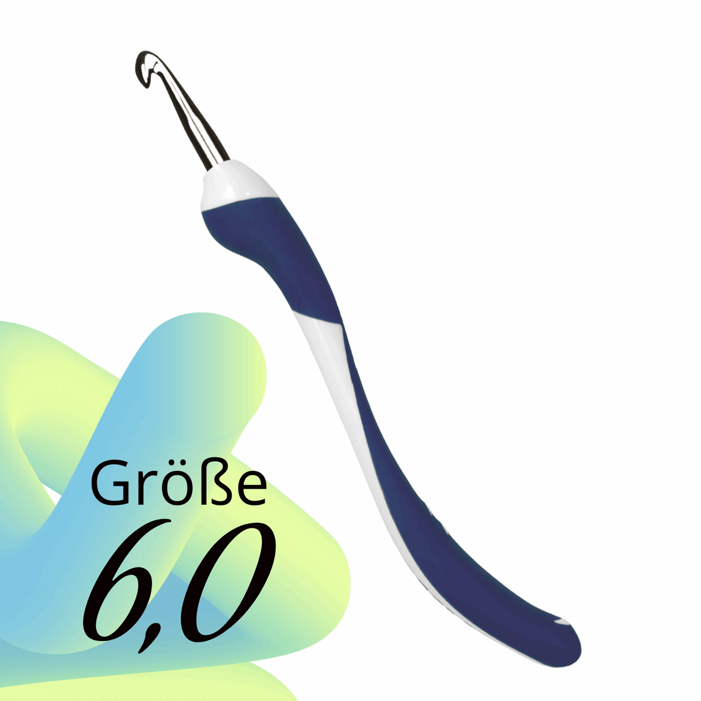 Addi-Swings Häkelnadel, 61402, Größe 6 Länge 16 cm