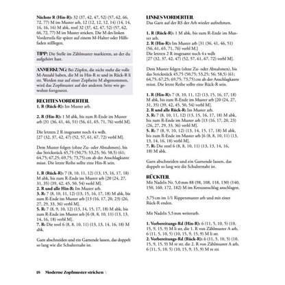 Moderne Zopfmuster stricken (DE)