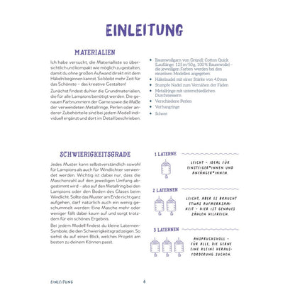 Laternen häkeln - Balkon, Garten & Zuhause