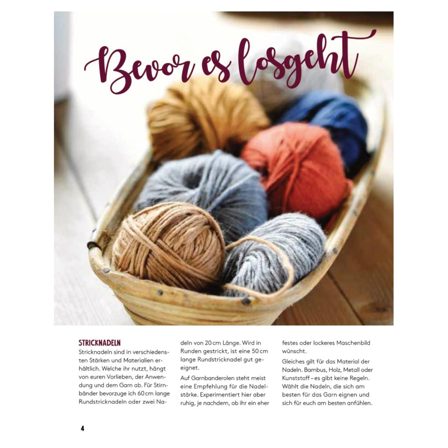 Hej. Stirnbänder stricken (DE)