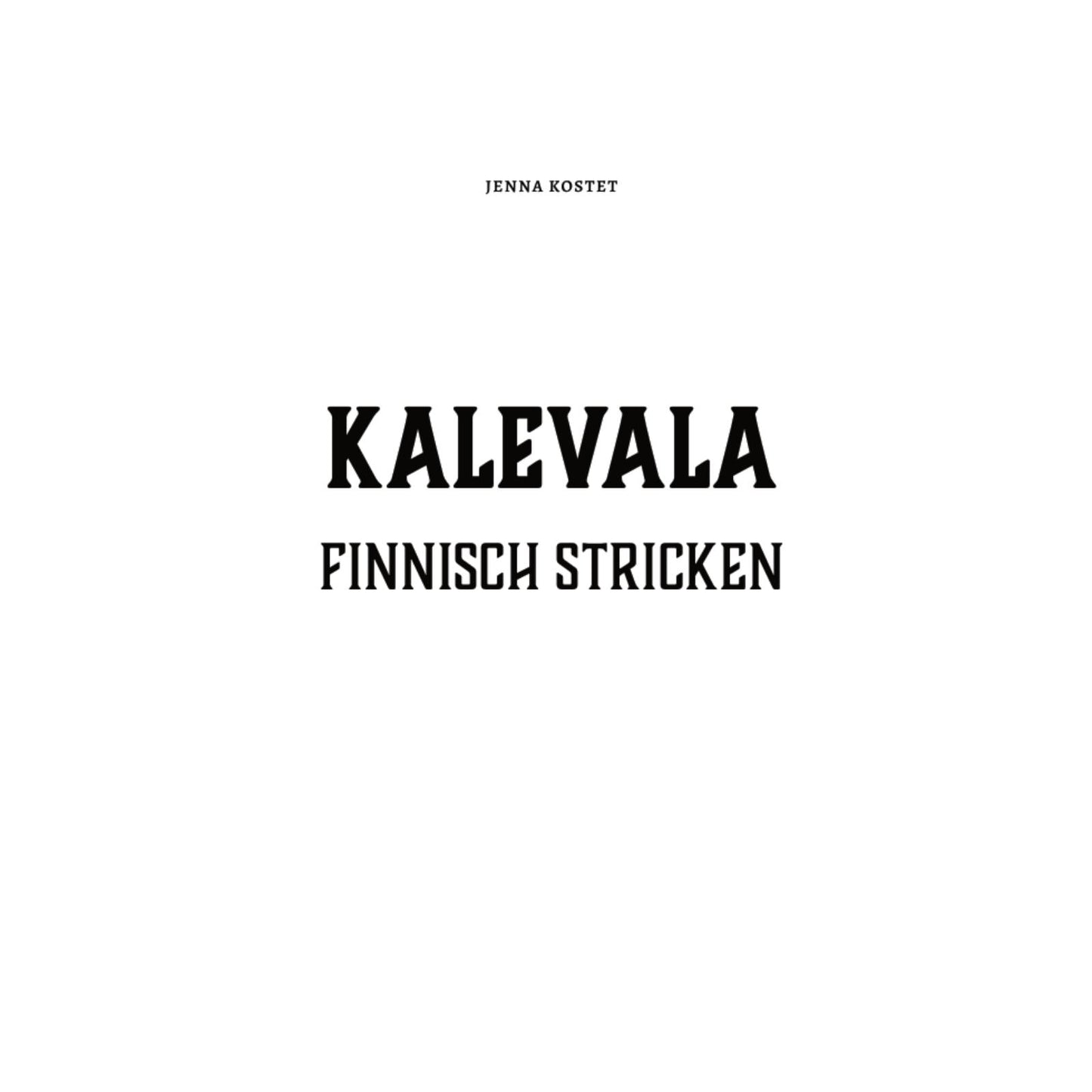Kalevala - Finnisch stricken von Laine (DE)