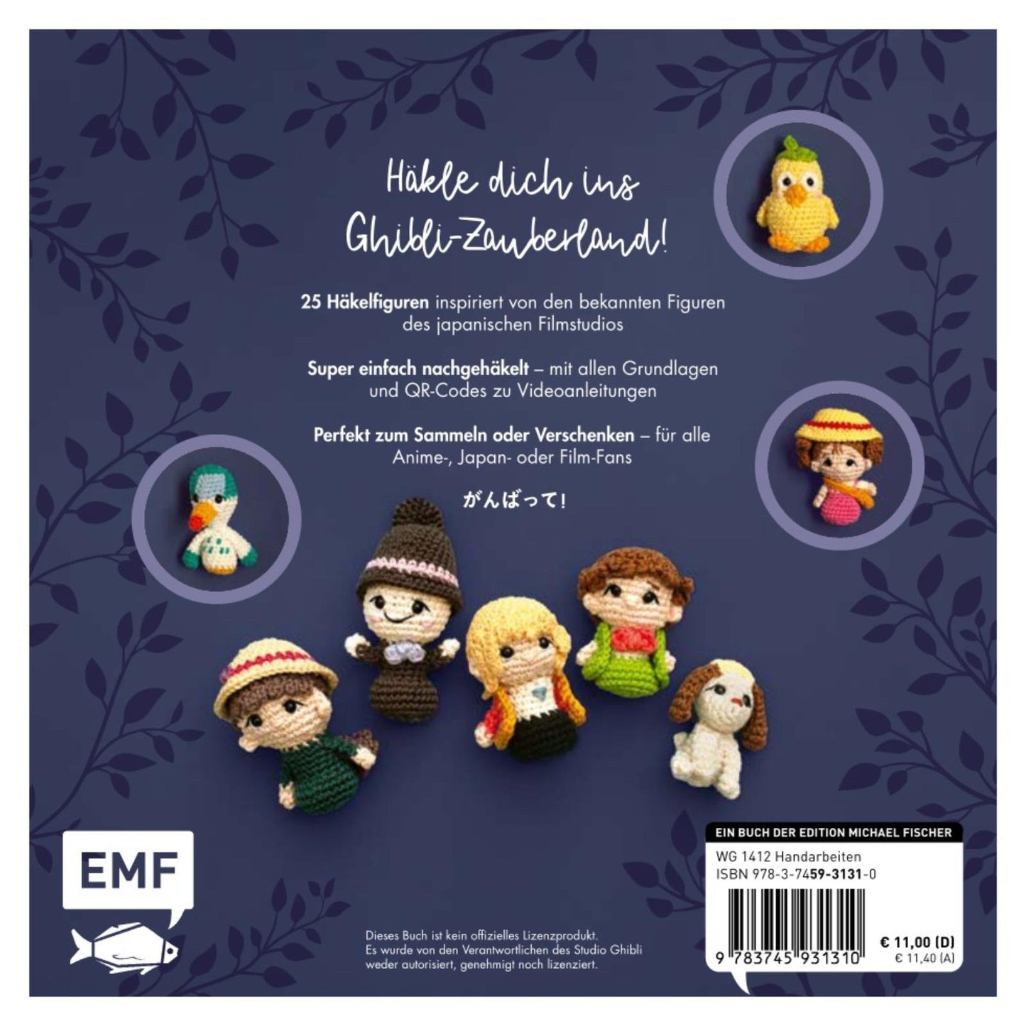 Mini-Amigurumis - Das Inoffiziele Häkelbuch Ghilbi-Fans
