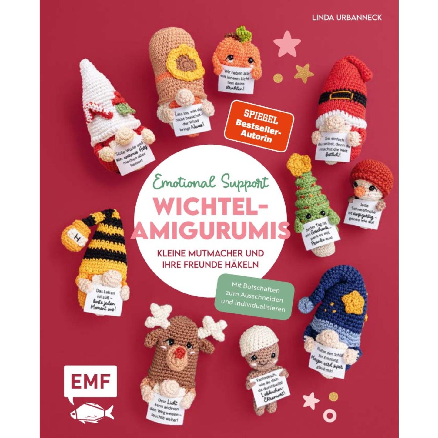 Emotional Support Wichtel-Amigurumis – Kleine Mutmacher und ihre Freunde häkeln