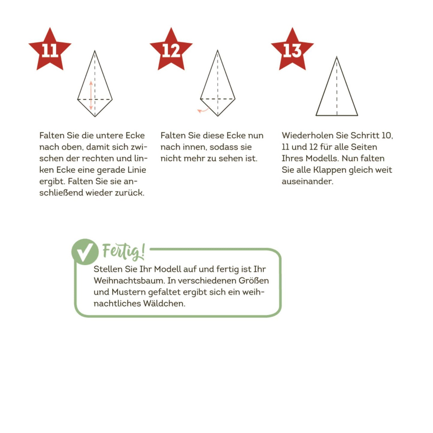 333 Origami – Wichtel-Weihnachten