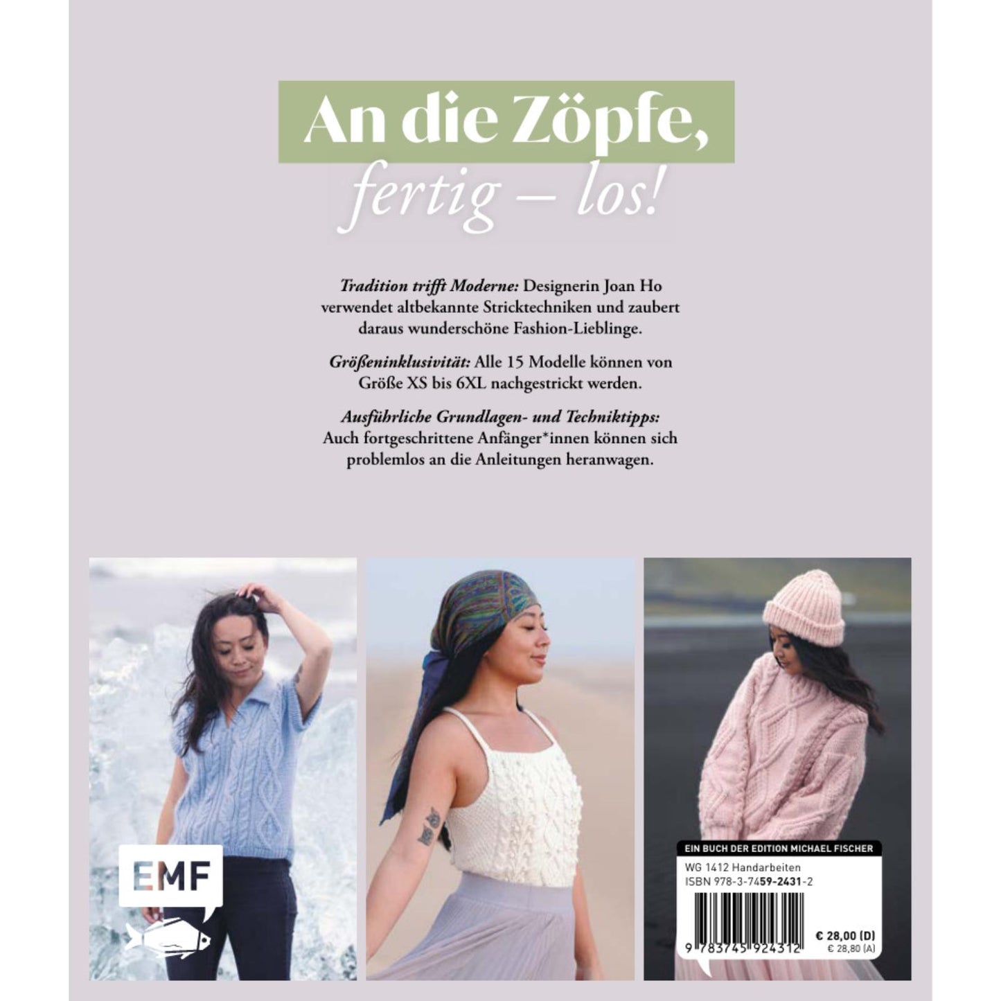 Moderne Zopfmuster stricken (DE)