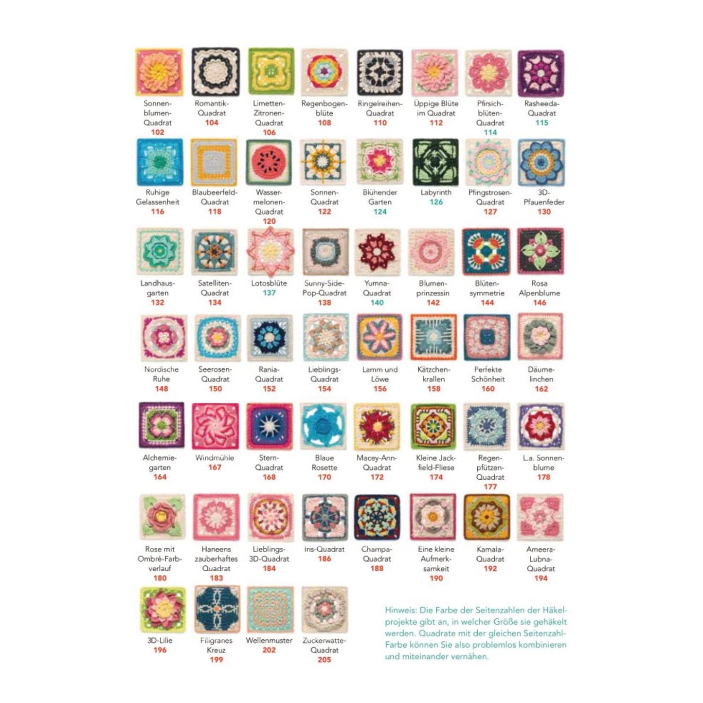 Musterbibel Granny Squares