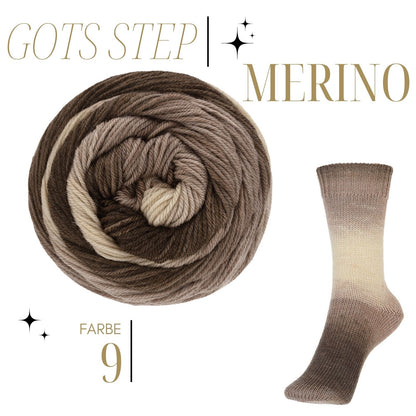 Austermann Gots Step Merino 4f 100g