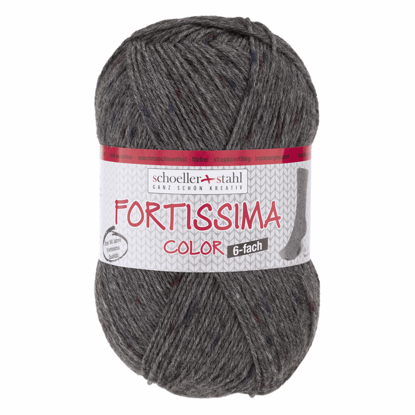 Schoeller + Stahl Fortissima 6fädig 150g tweed