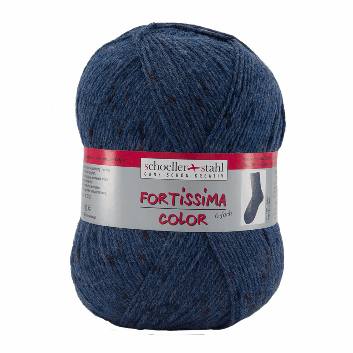 Schoeller + Stahl Fortissima 6fädig 150g tweed