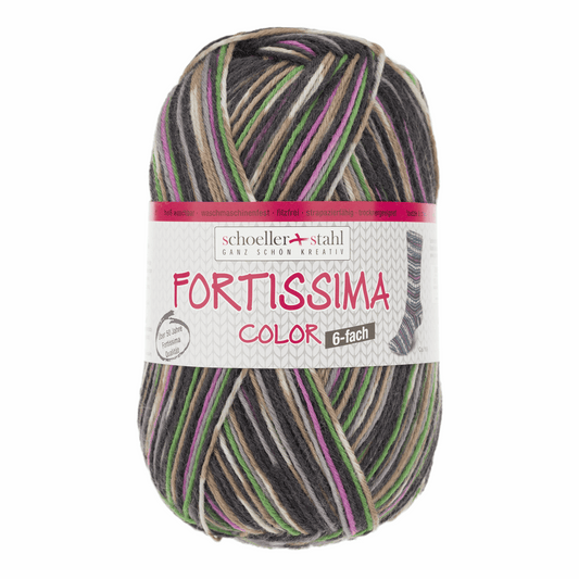 Fortissima 6-thread 150g color, 90008, color 159, gray-colored