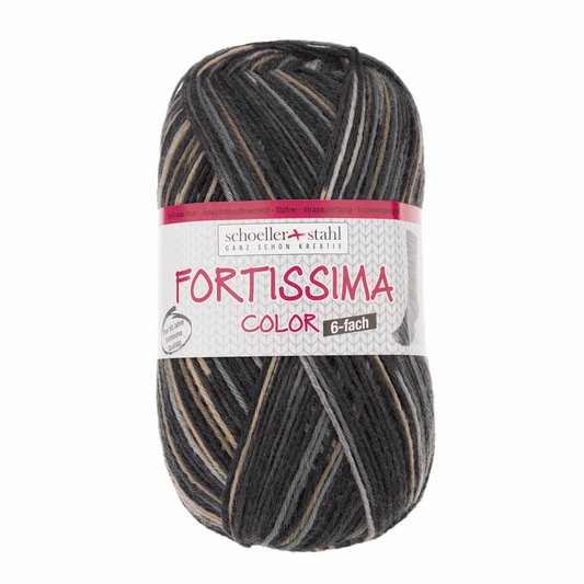 Fortissima 6-thread 150g color, 90008, color 166, rodeo