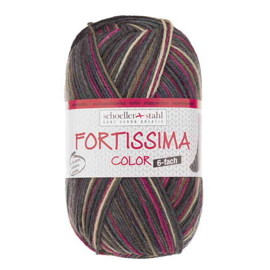 Fortissima 6fädig 150g color, 90008, Farbe 168, expedition