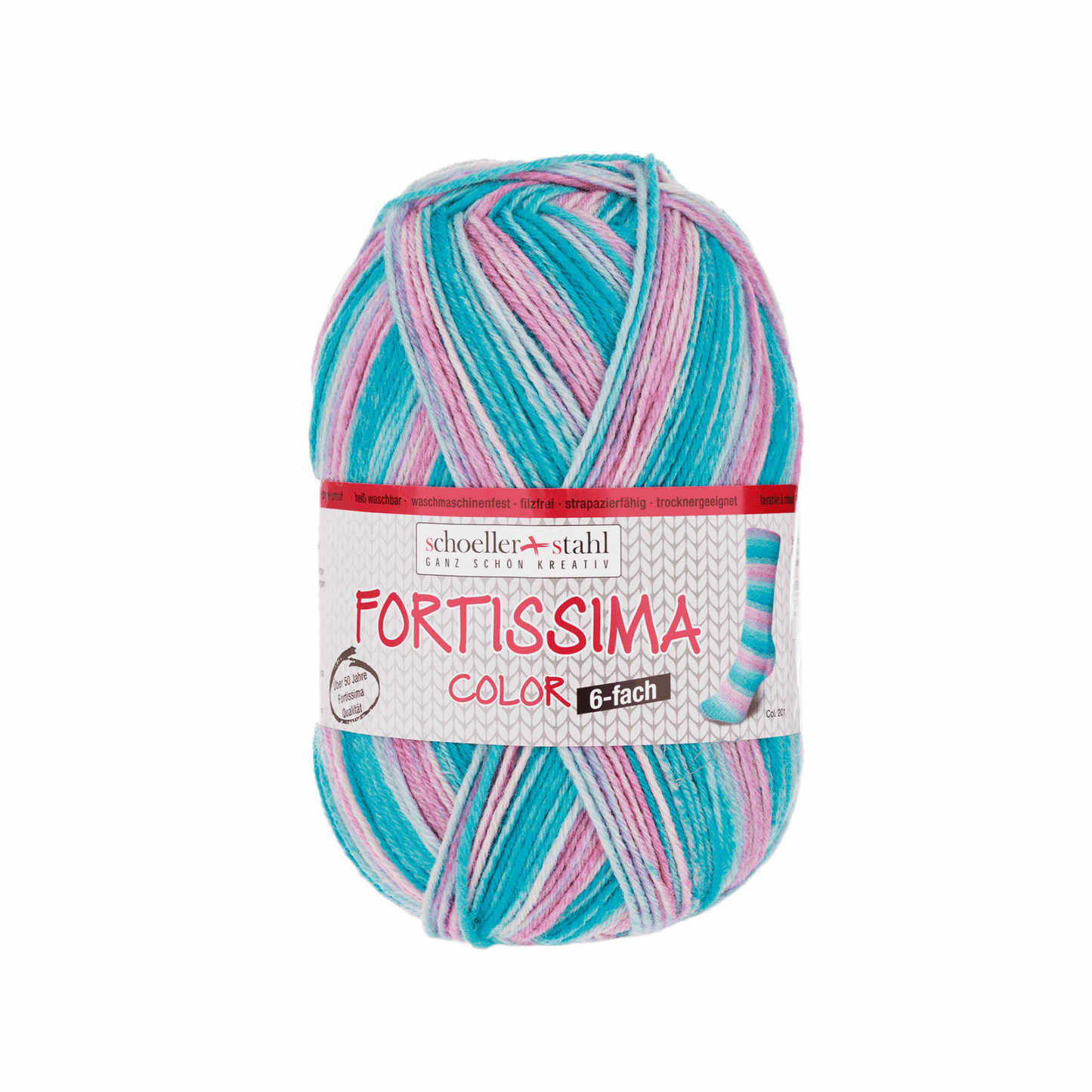 Schoeller + Stahl Fortissima 6fädig 150g color