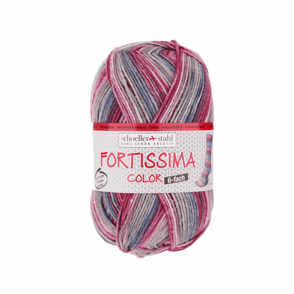 Fortissima 6fädig 150g color, 90008, Farbe 202, erika