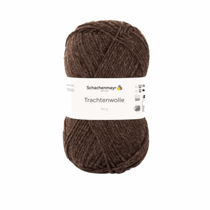 Traditional wool 100g, 90026, color 10, mottled beaver