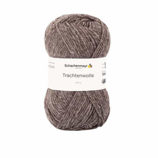 Traditional wool 100g, 90026, color 12, mottled wood