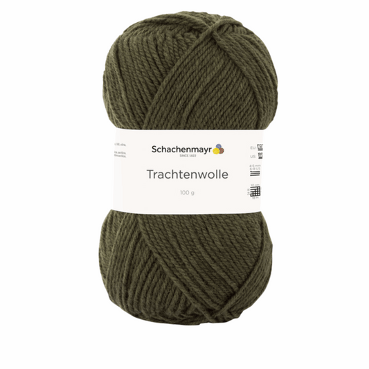 Traditional wool 100g, 90026, color 71, loden