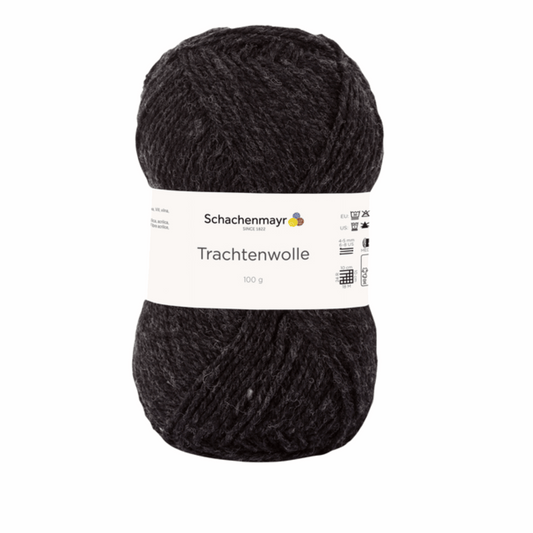 Traditional wool 100g, 90026, color 98, mottled enamel