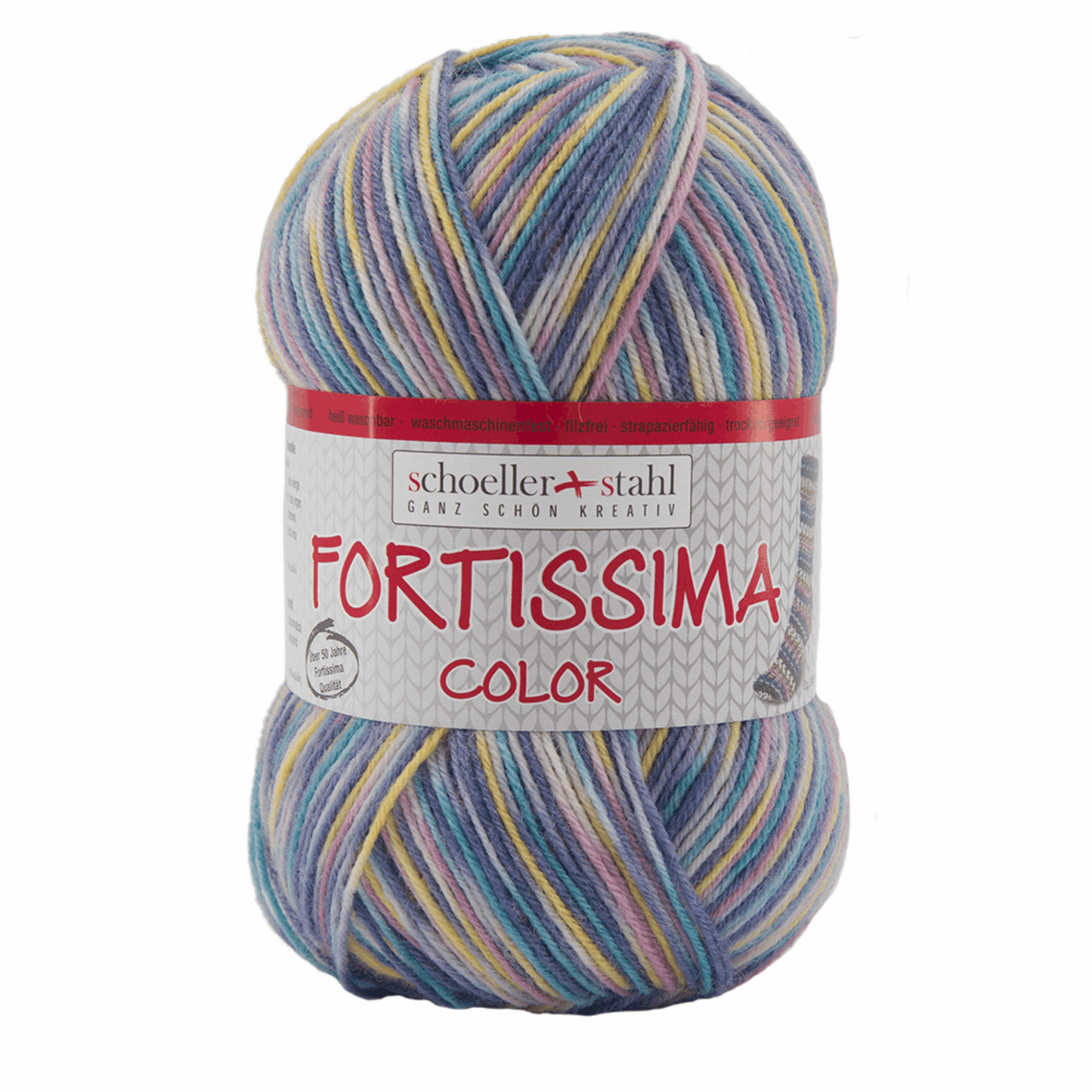 Fortissima socka 4fädig, 90028, Farbe 2411, natur