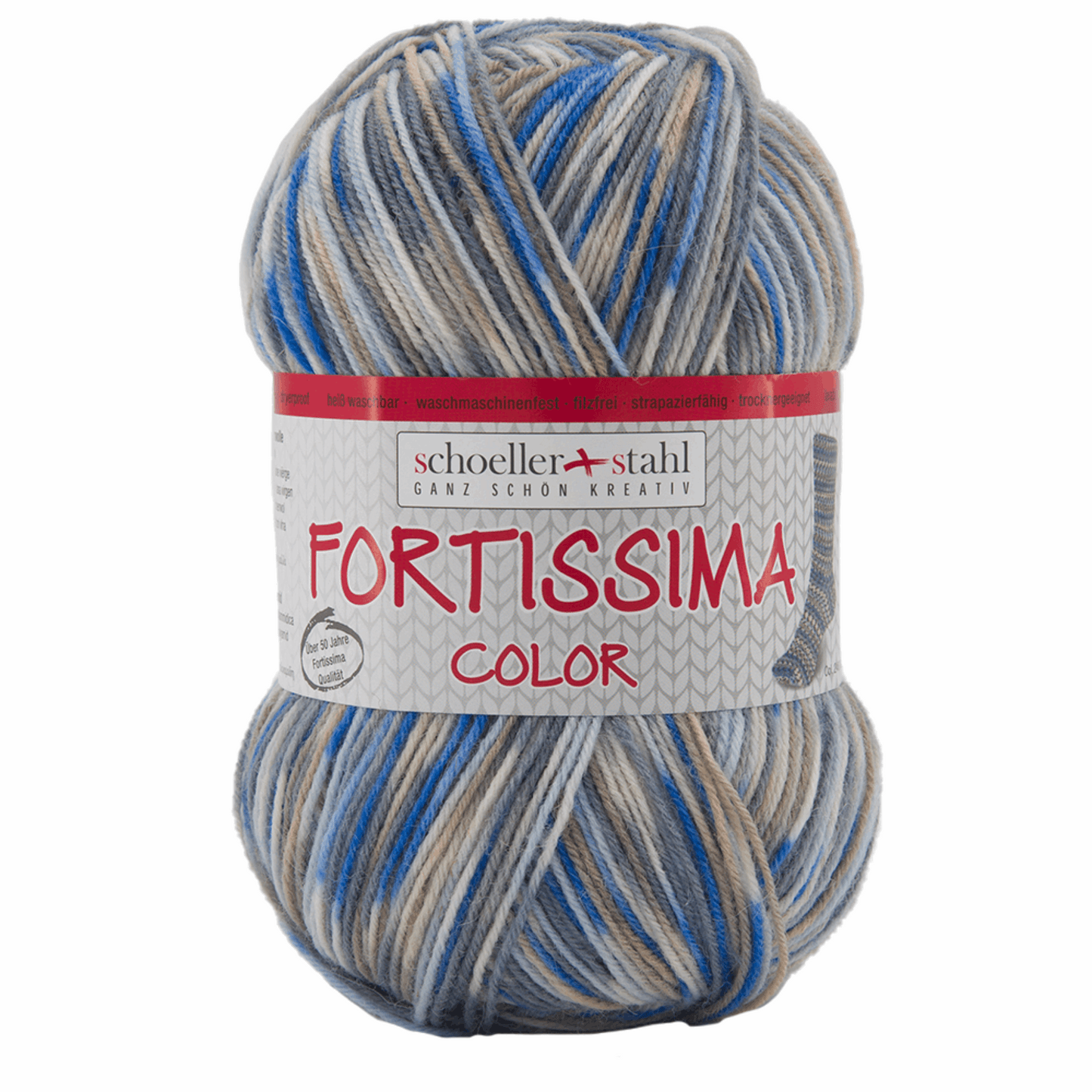 Schoeller + Stahl Fortissima socka 4fädig