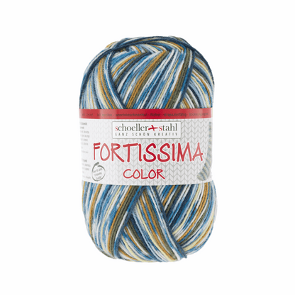 Fortissima socka 4-ply, 90028, color 2491, country