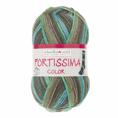 Fortissima socka 4fädig, 90028, Farbe 2499, pflaume