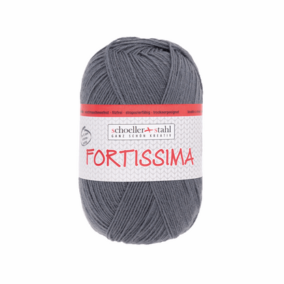 Fortissima socka 100, 90038, Farbe 2028, maus