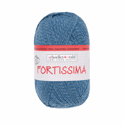 Fortissima socka 100, 90038, Farbe 2031, polar meliert