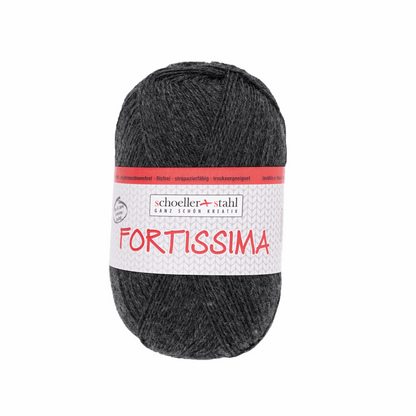 Fortissima socka 100, 90038, color 2058, flannel mottled